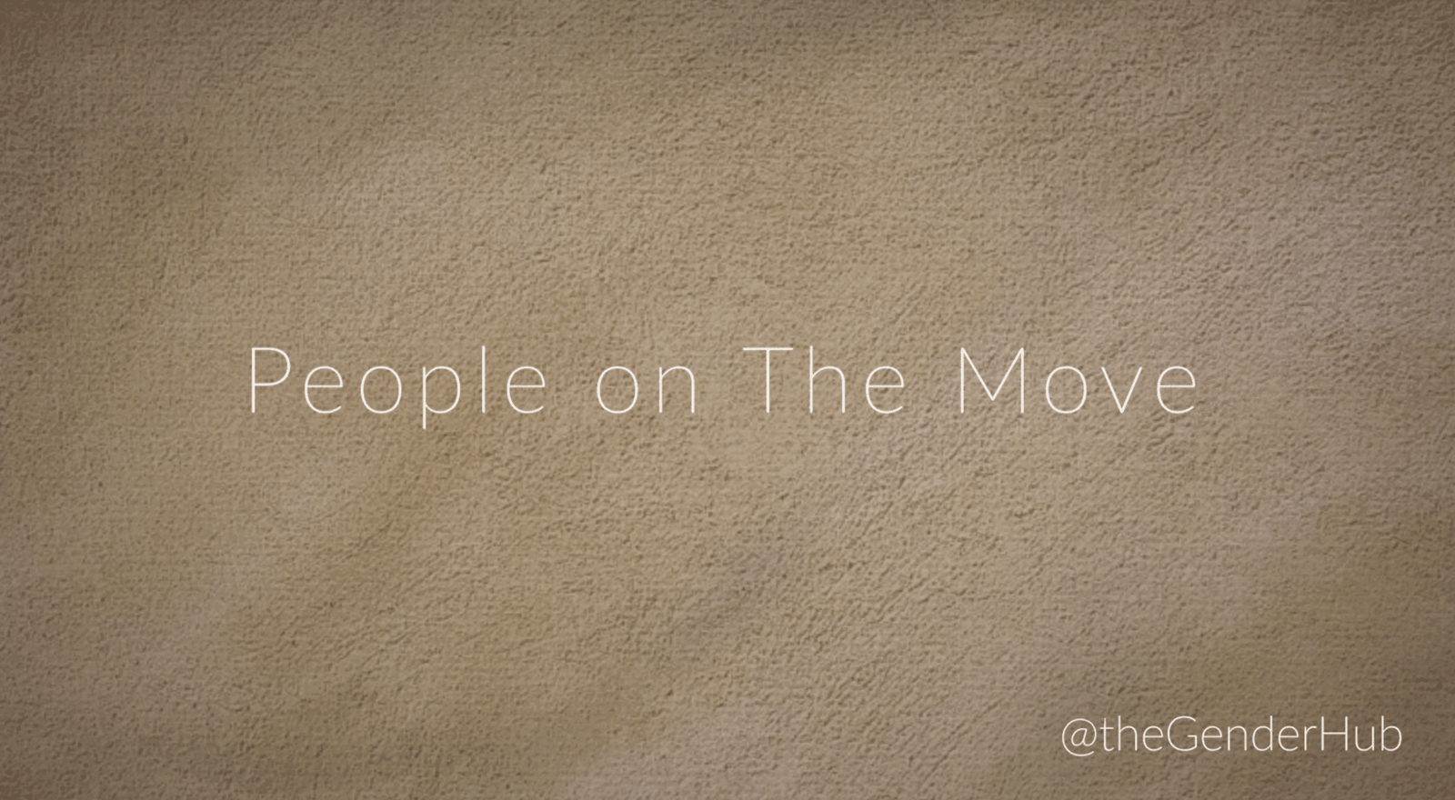 People on the Move People on the Move