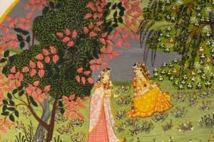 SOLD Jammu Art Work Plate 2 SOLD Jammu Art Work Plate 2